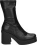 Steve Madden Overcast Enkellaarsjes Enkelboots met rits Dames Zwart - Thumbnail 2