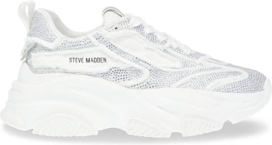 Steve Madden -Park Ave-R White Dames Sneaker SM19000107-04004