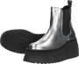 Steve Madden Pegasus Enkellaarsjes Plat zilver - Thumbnail 1