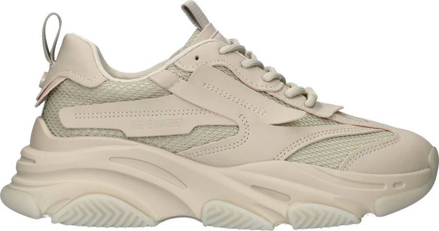 STEVE MADDEN Possess Beige Leer Lage sneakers Unisex - Foto 1