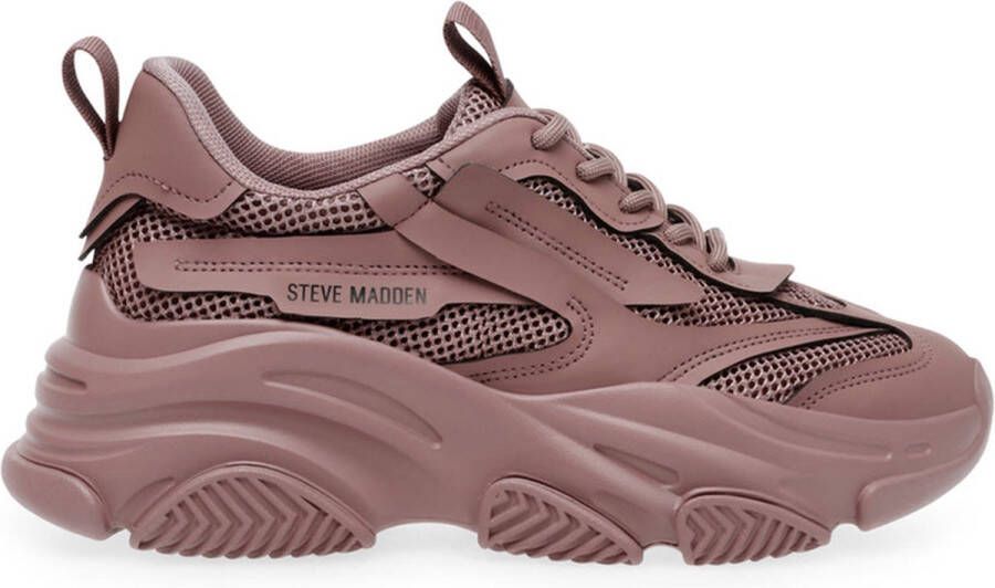 Steve Madden Possession-E Dames Sneakers Upgrade je Schoenstijl Purple Dames - Foto 1