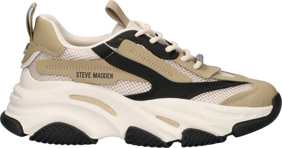 STEVE MADDEN Possession-E sneakers Beige Mesh Lage sneakers Dames