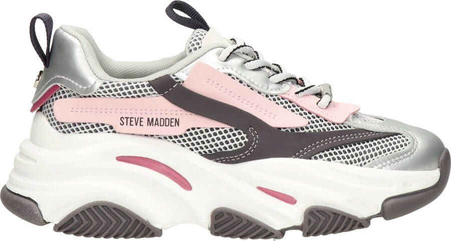 Steve Madden Lage sneakers Possession in Roze Multicolor Dames - Foto 2