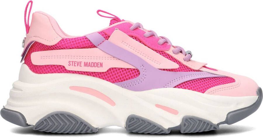 Steve Madden Possession Lage sneakers Leren Sneaker Dames Paars - Foto 1