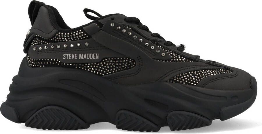 Steve Madden Possesionr Sneaker Stijlvolle damessneakers voor casual gelegenheden Zwart Dames