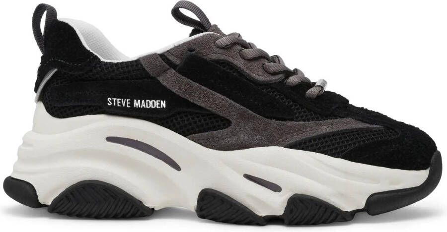 Steve Madden Possession-E Black Dames Sneaker SM19000033-03006-BSO