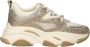 Steve Madden Dames Sneakers Privy Silver gold Cream Zilver - Thumbnail 4