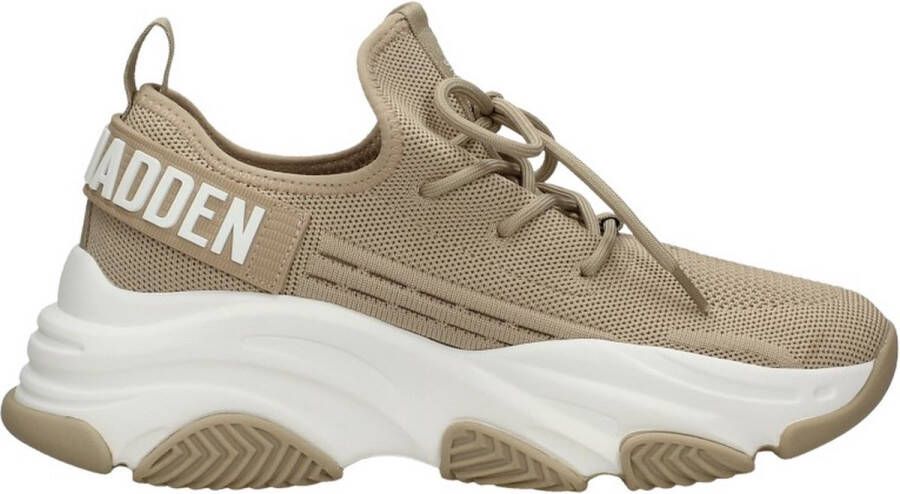 Steve Madden Protege-E Sneaker Beige Dames - Foto 1