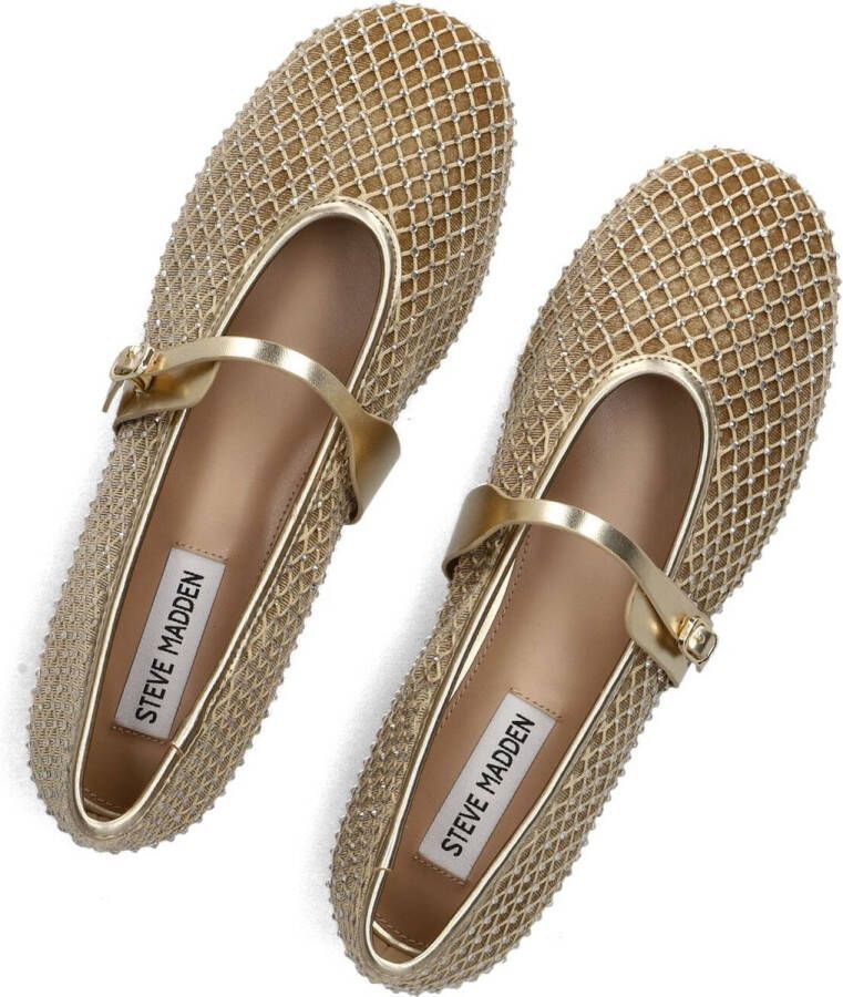 Steve Madden Rejoice-r Ballerina's Dames Goud