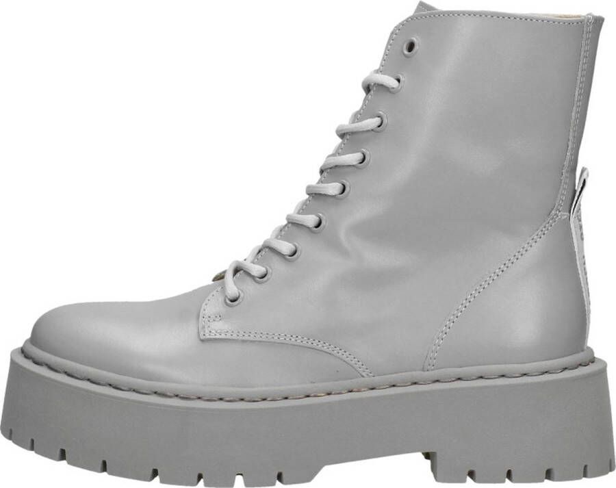 Steve Madden Skylar Veterschoenen Hoog donkergrijs