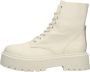 Steve Madden Skylar Veterschoenen Hoog gebroken wit - Thumbnail 2