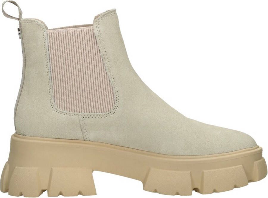 Steve Madden Tusk Enkellaarsjes Hak beige