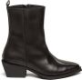 Steve Madden Leren laarsjes met treklus model 'XYLENA' - Thumbnail 1