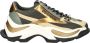 Steve Madden Dames Sneakers Zoomz Ice Pewter gld Multi - Thumbnail 2