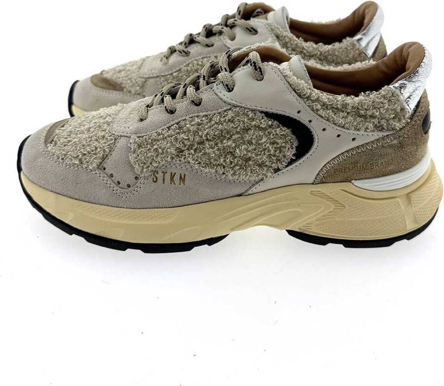 Stokton Reverse sneaker beige combi