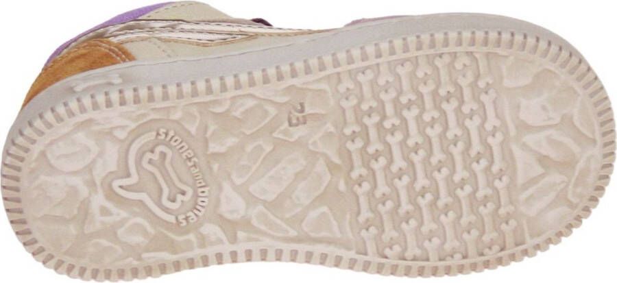 Stones and Bones Nomi Beige-Roze Sneaker