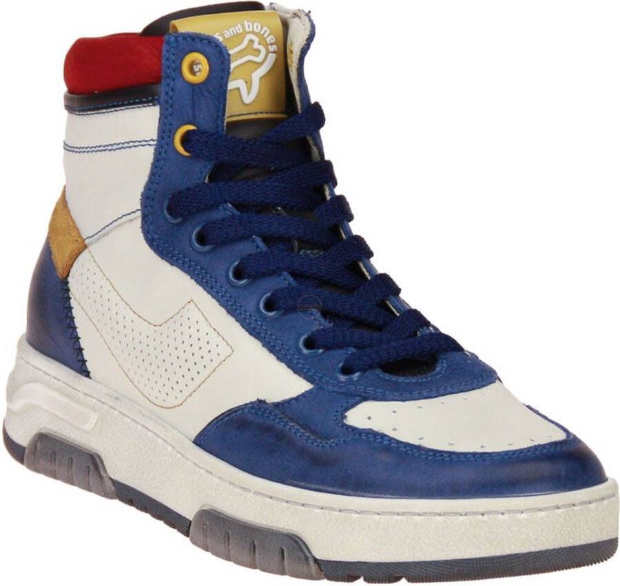 Stones and Bones Ricet Blauw-Offwhite Sneaker