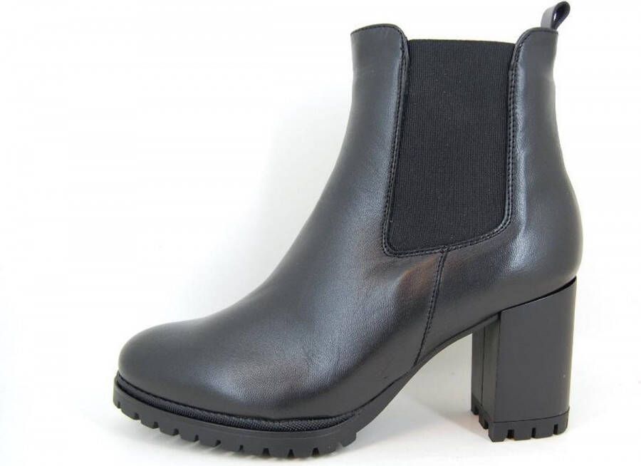 Stravers Grote Maten Schoenen Stravers Comfortabele Trendy Chelsea Boots met Hak. Enkellaarzen Grote Maten