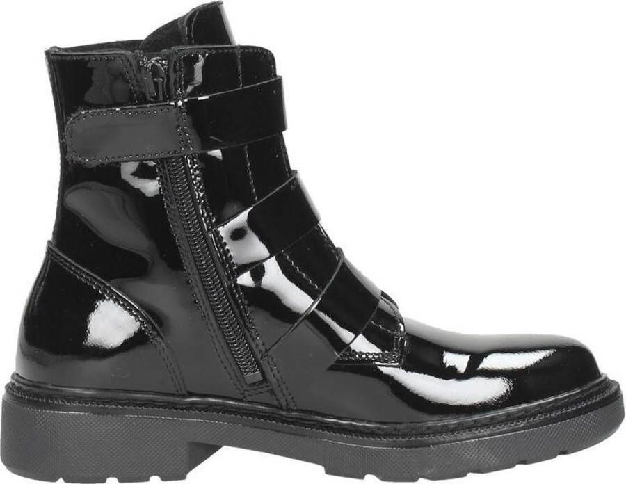 Sub55 Biker boots Enkellaarsjes zwartlak