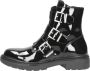 Sub55 Biker boots Enkellaarsjes zwartlak - Thumbnail 1