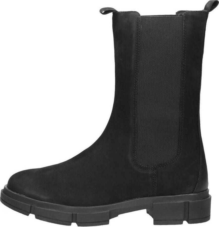 Sub55 Chelsea boots Enkellaarsjes Plat zwart