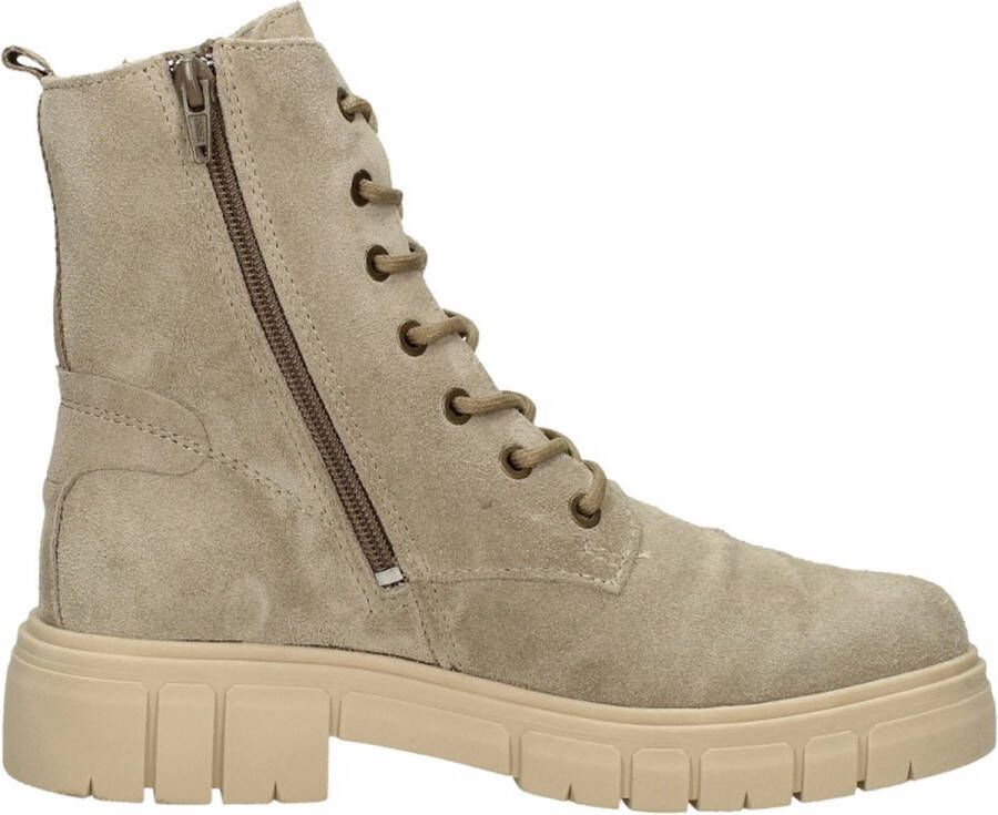 Sub55 Comfort Collection Paige 01 Veterschoenen Hoog beige - Foto 2