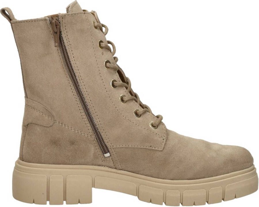 Sub55 Comfort Collection Paige 29 Veterschoenen Hoog beige - Foto 1