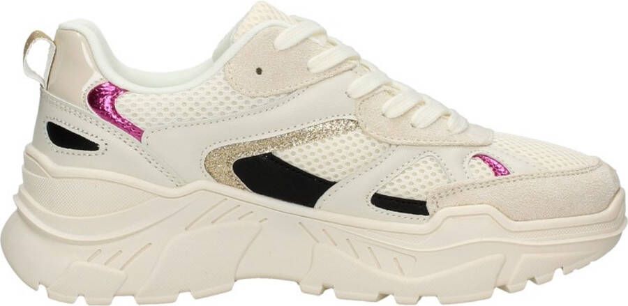 Sub55 Dames sneakers Laag beige