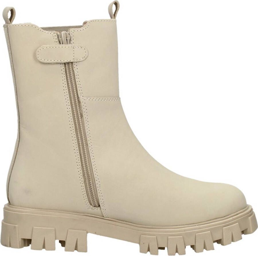 Sub55 Dulli Enkellaarsjes beige