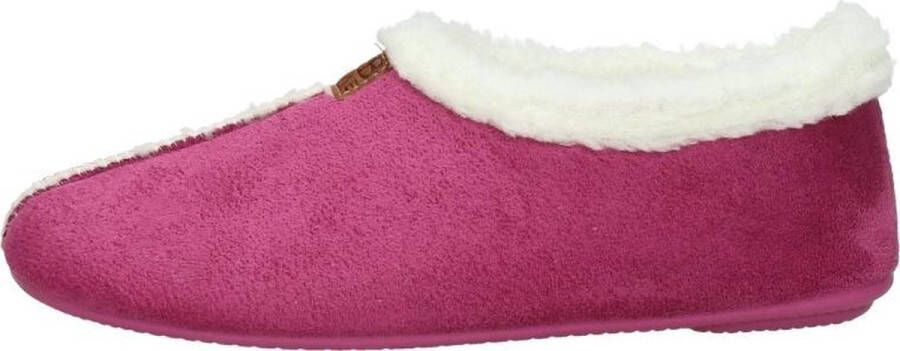 Sub55 Home Collection Pantoffels Dicht Pantoffels Dicht fuchsia