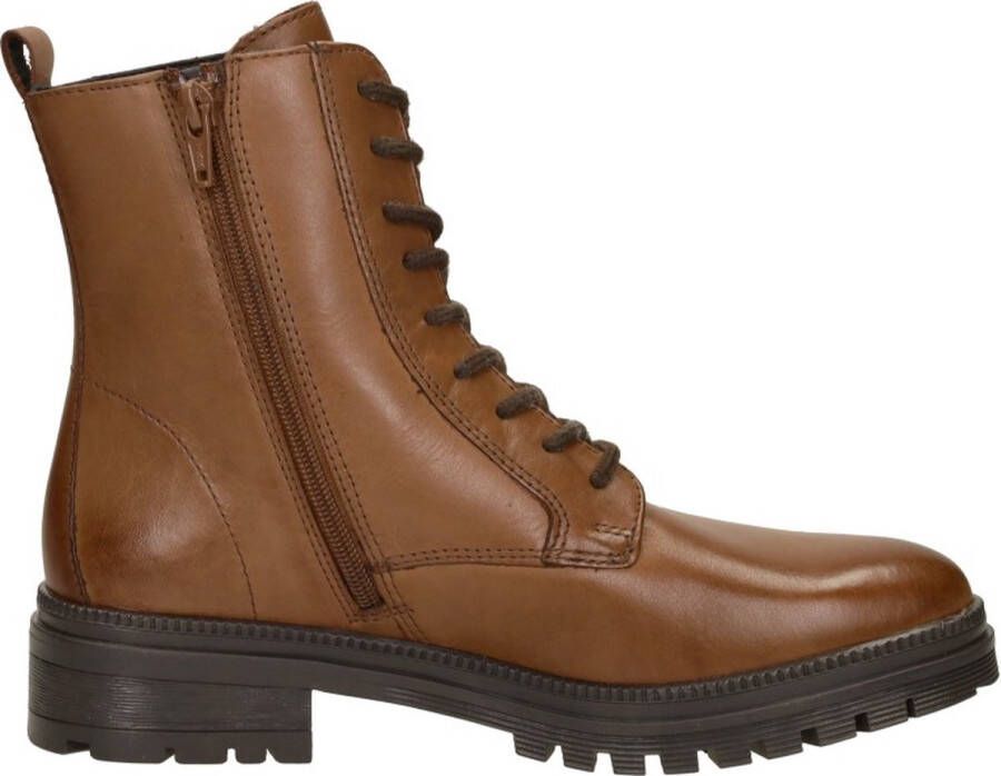 Sub55 Sima Veterschoenen Hoog cognac