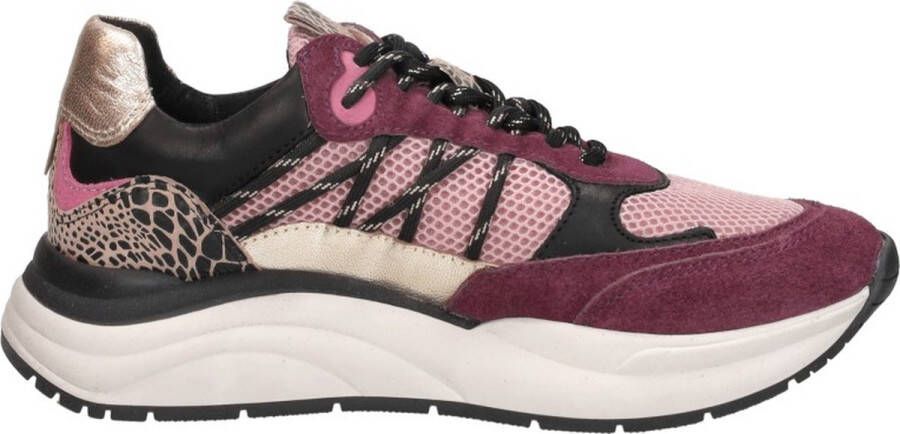 Sub55 Sneakers Laag Sneakers Laag Bordeaux