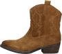 Sub55 Western boots Enkellaarsjes Hak cognac - Thumbnail 1