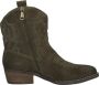 Sub55 Western boots Enkellaarsjes Hak groen - Thumbnail 4