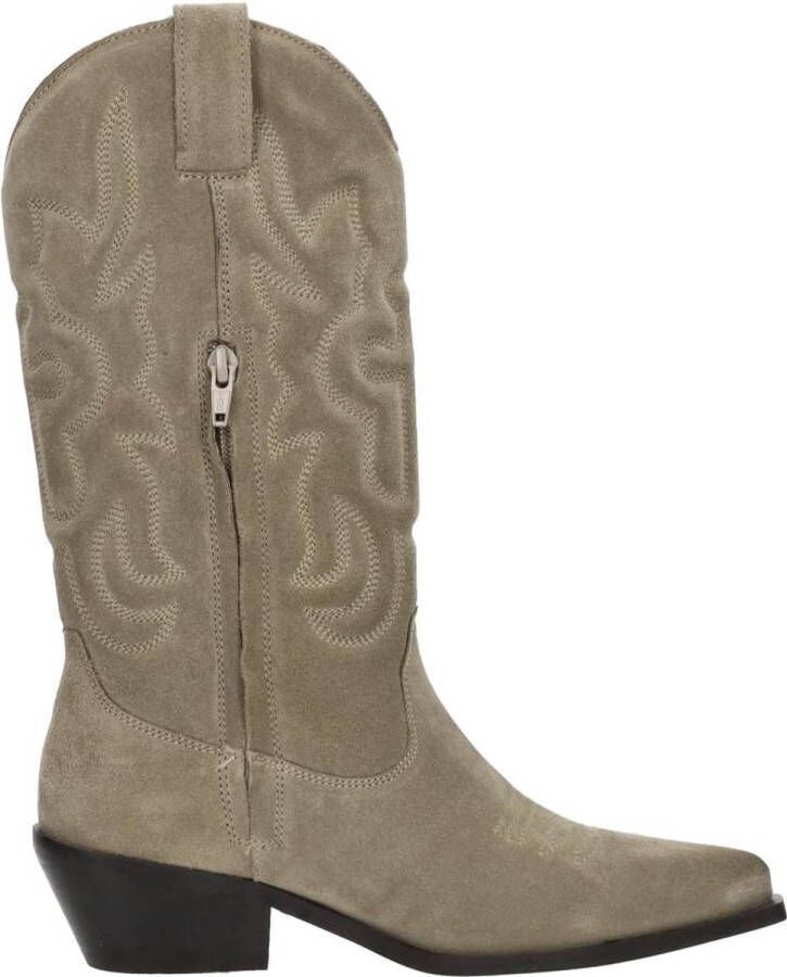 Sub55 Western boots Kuit Laarzen beige