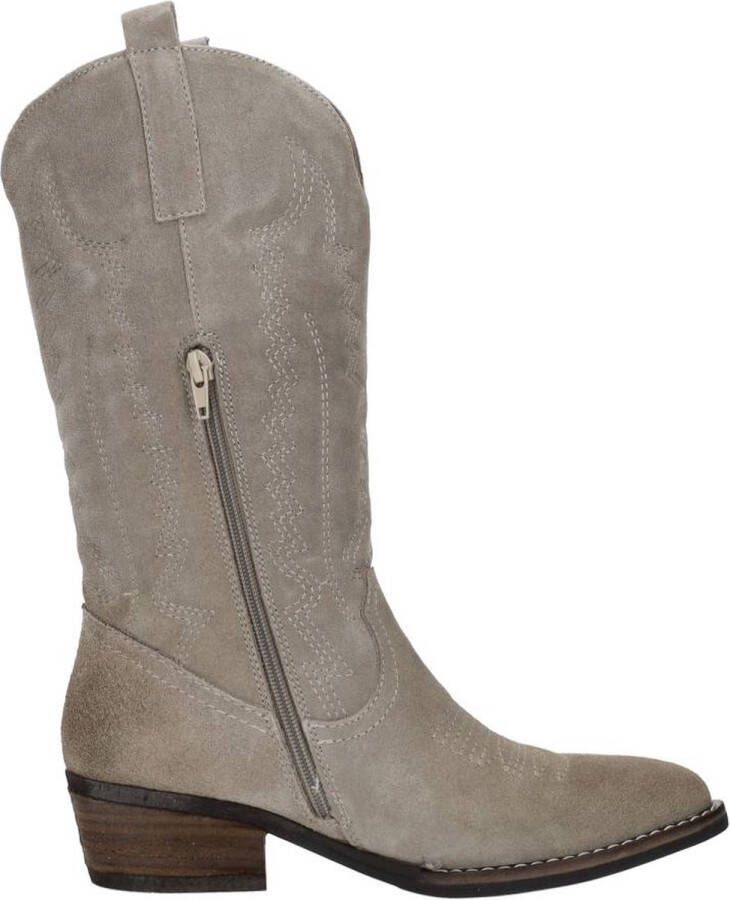 Sub55 Western boots Kuit Laarzen beige