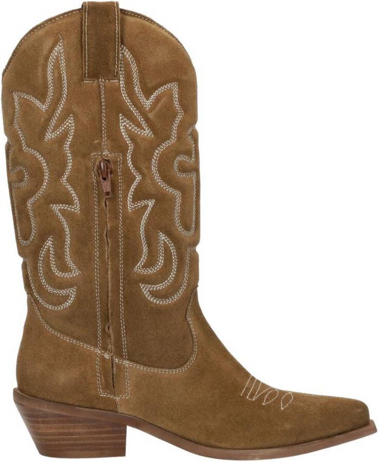 Sub55 Western boots Kuit Laarzen cognac