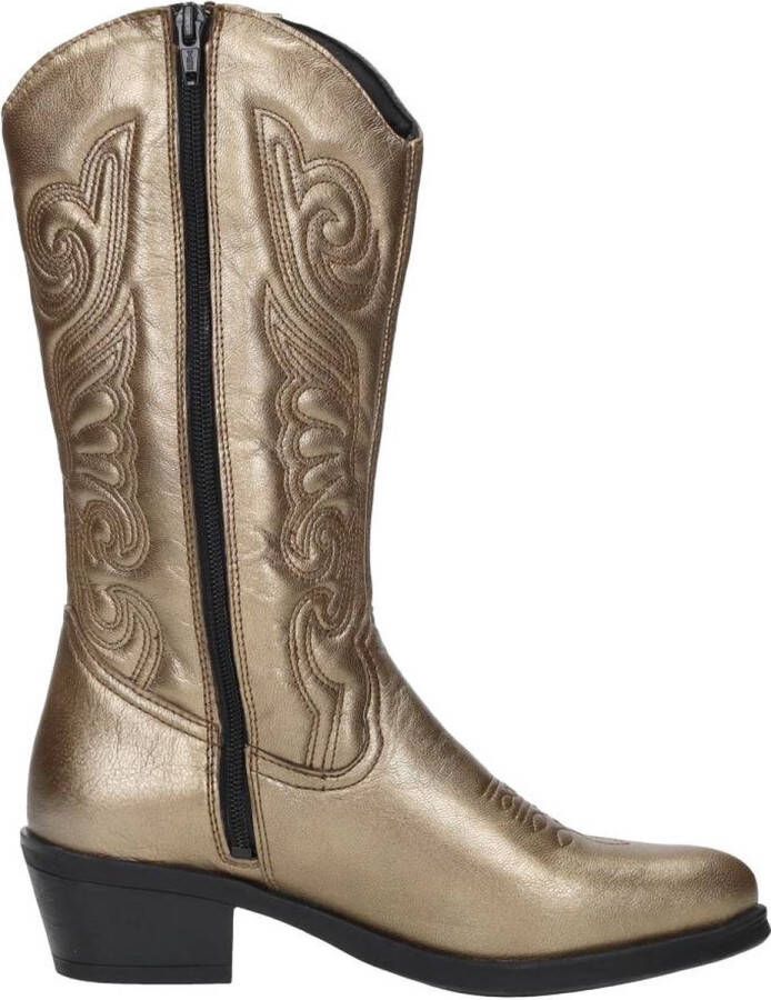 Sub55 Western boots Kuit Laarzen goudkleur