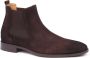 Suitable Chelsea Boot Suede Donkerbruin Heren Boots - Thumbnail 1