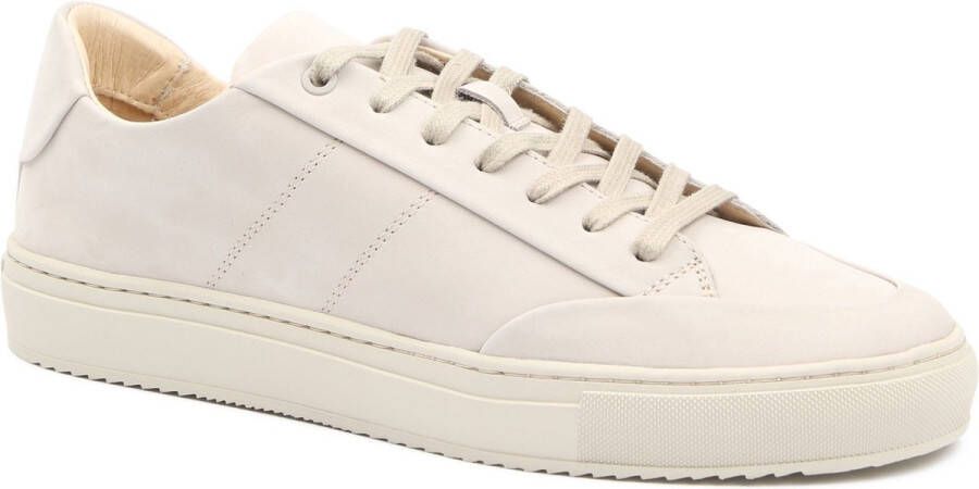 Suitable Nubuck Skave Sneaker Beige Schoen cm Leer Heren Veterschoenen