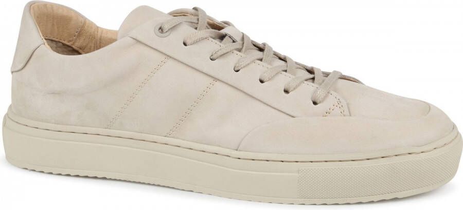 Suitable Nubuck Skave Sneaker Beige Schoen cm Leer Heren Veterschoenen