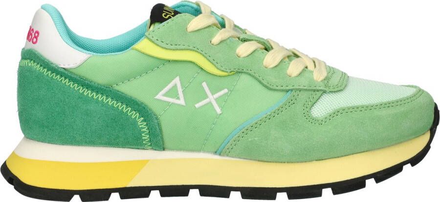 Sun68 Casual Sneakers voor Dagelijks Gebruik Green Dames