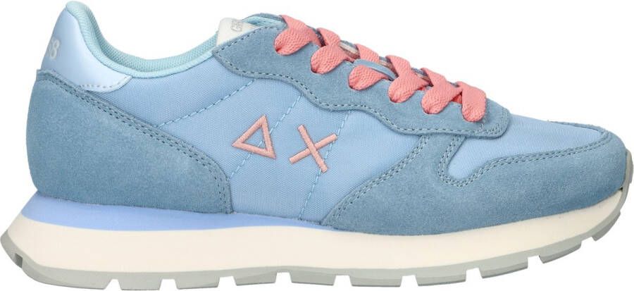 SUN68 Sun 68 Ally Solid Nylon Sneakers Dames Blauw