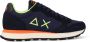 Sun68 Heren Tom Fluo Navy Blue Sneakers Blue Heren - Thumbnail 11