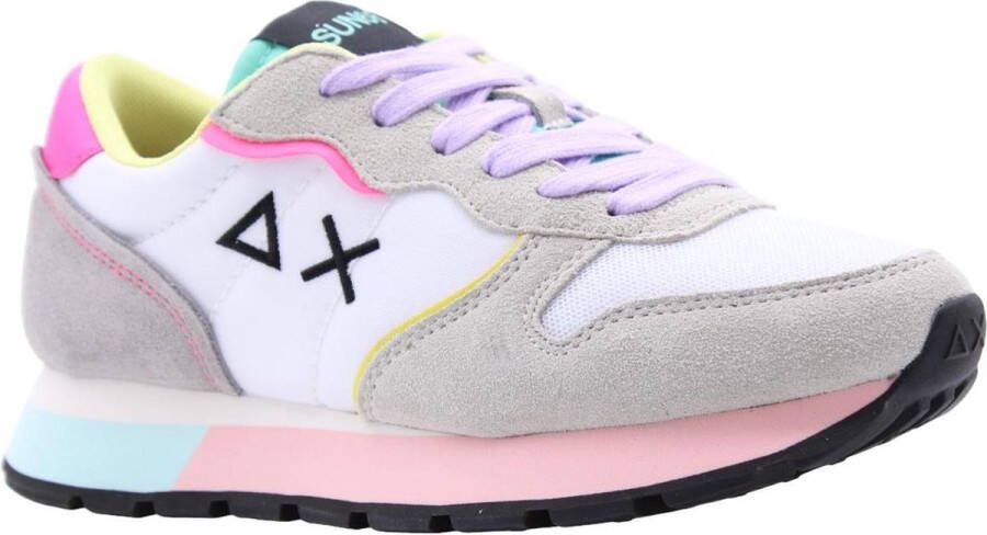 Sun 68 SUN68 Ally Color Explosion Sneaker Vrouwen Beige multi