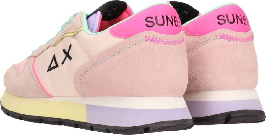 Sun 68 SUN68 Ally Color Explosion Sneaker Vrouwen Roze multi