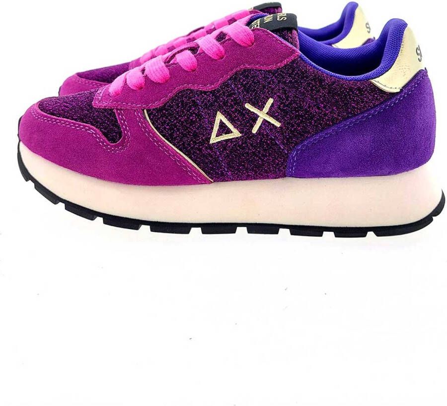 Sun68 Ally Glitter Textil sneaker fuxia