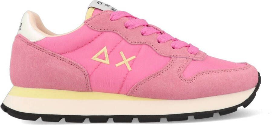 Sun68 Ally Solid Nylon sneaker roze 40