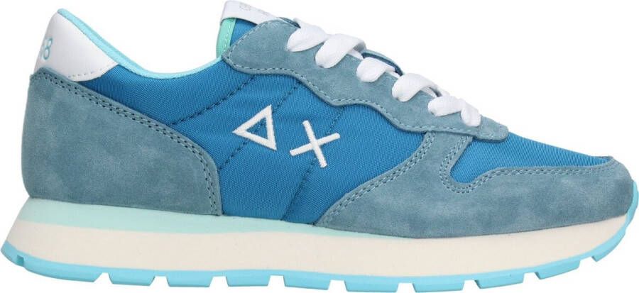 Sun 68 SUN68 Ally Solid Nylon Sneaker Vrouwen Blauw