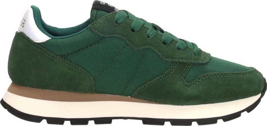 Sun68 Groene Ally Solid Nylon Sneakers Green Dames